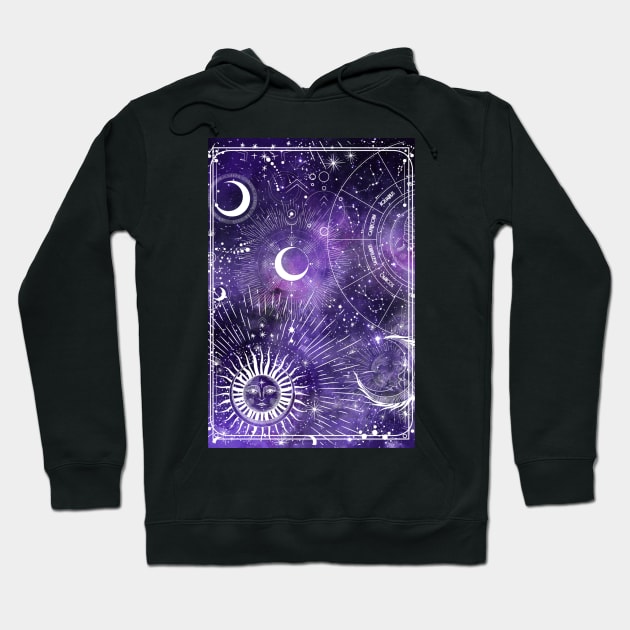 Horoscope Hoodie by ElenaDanilo